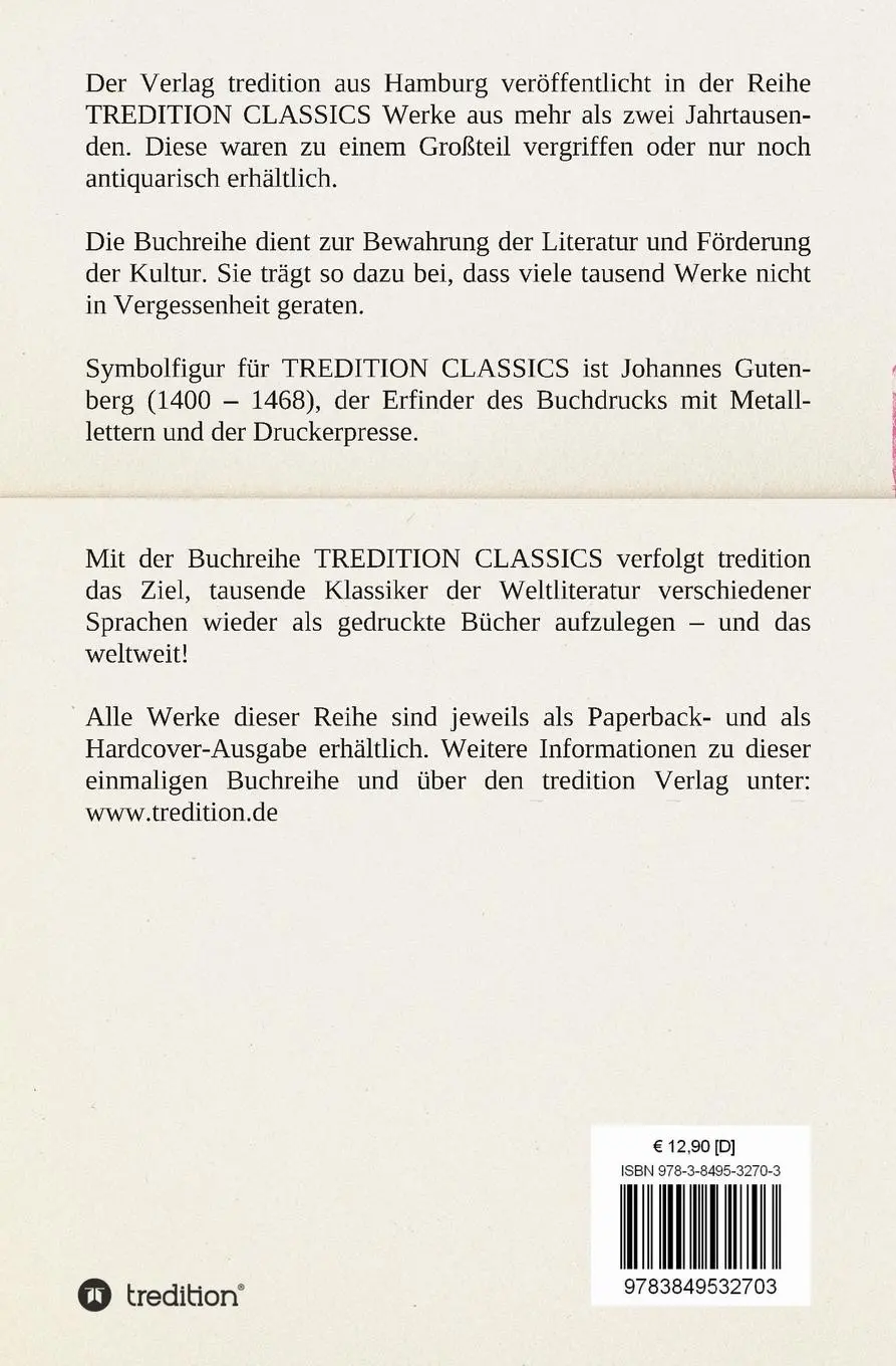 Rückseite: 9783849532703 | Triumph und Tragik des Erasmus von Rotterdam | Stefan Zweig | Buch