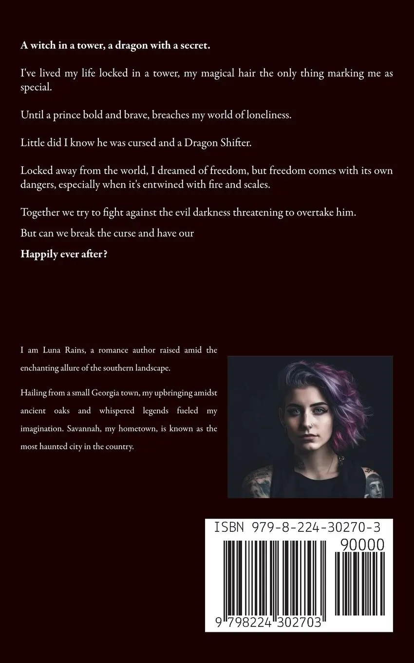 Rückseite: 9798224302703 | The Dragon's Magical Mate | Luna Rains | Taschenbuch | Englisch | 2024