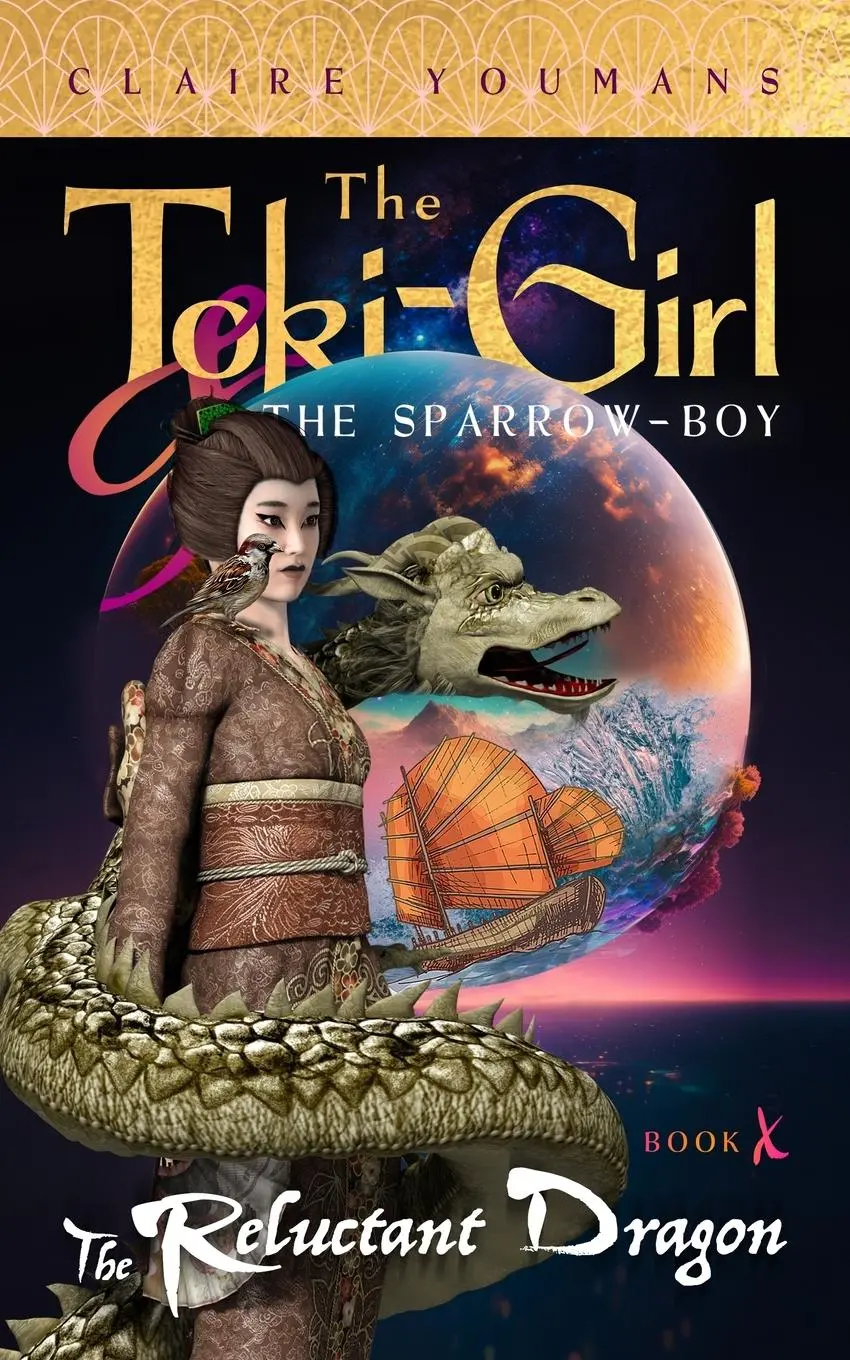 Cover: 9798987562703 | The Toki-Girl and the Sparrow-Boy, Book 10 | The Reluctant Dragon