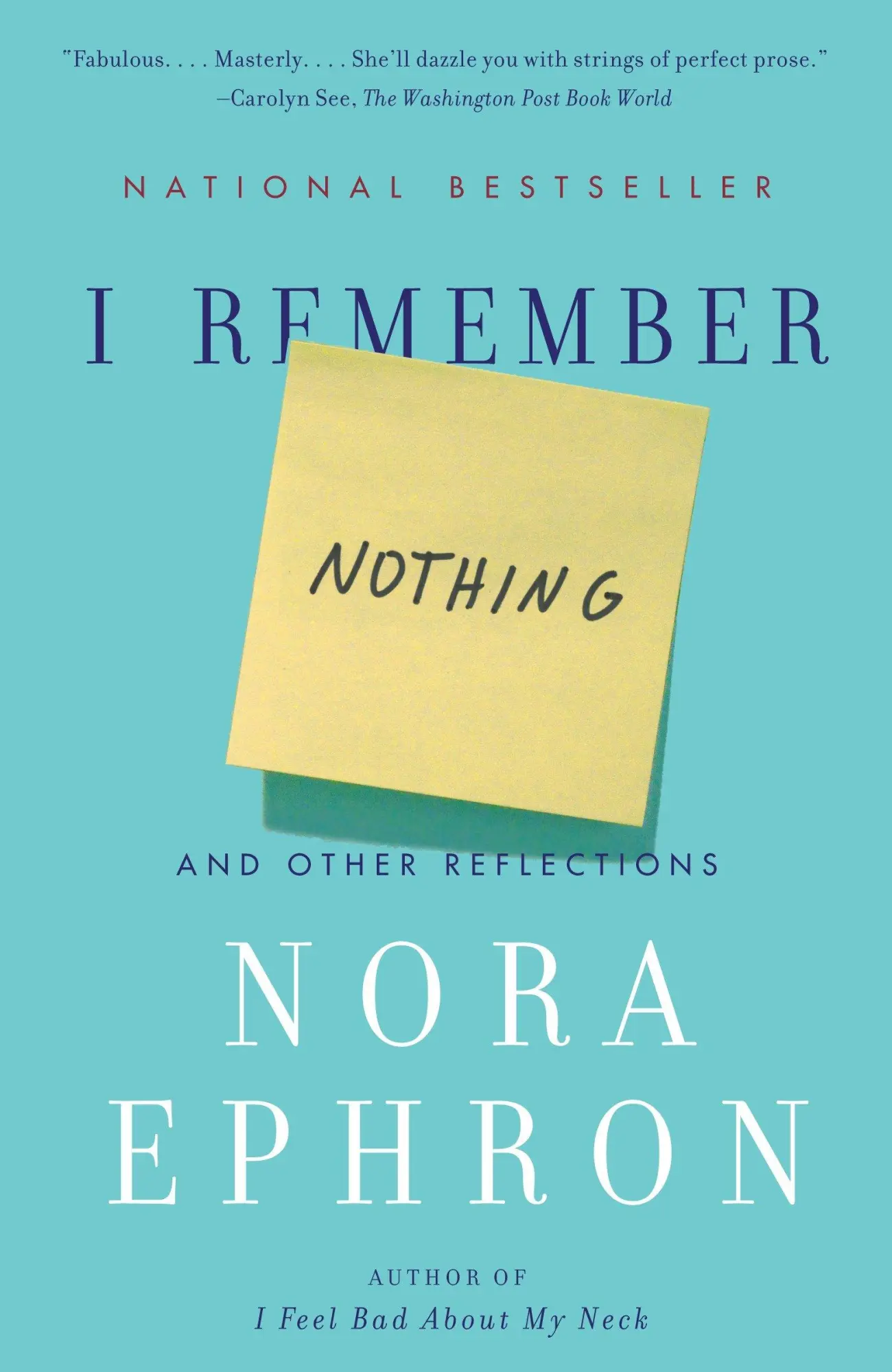 Cover: 9780307742803 | I Remember Nothing | And Other Reflections | Nora Ephron | Taschenbuch