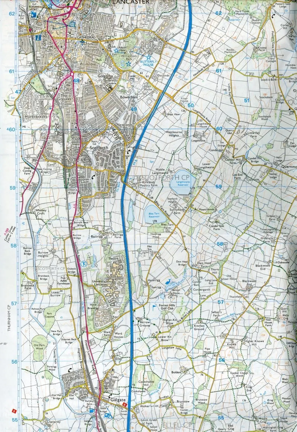 Bild: 9780319242803 | Forest of Bowland &amp; Ribblesdale, Pendle Hill, Clitheroe &amp; Settle