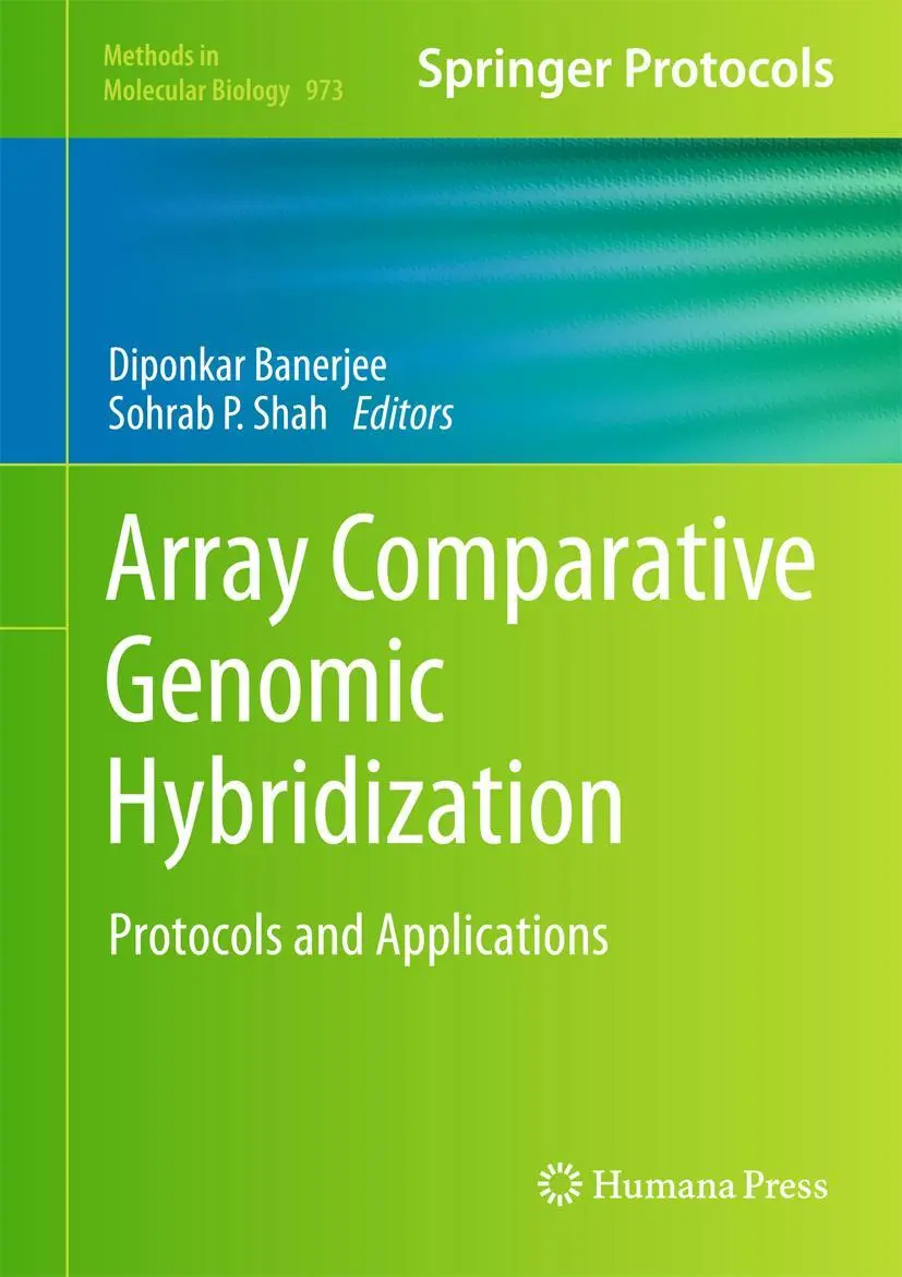 Cover: 9781627032803 | Array Comparative Genomic Hybridization | Protocols and Applications