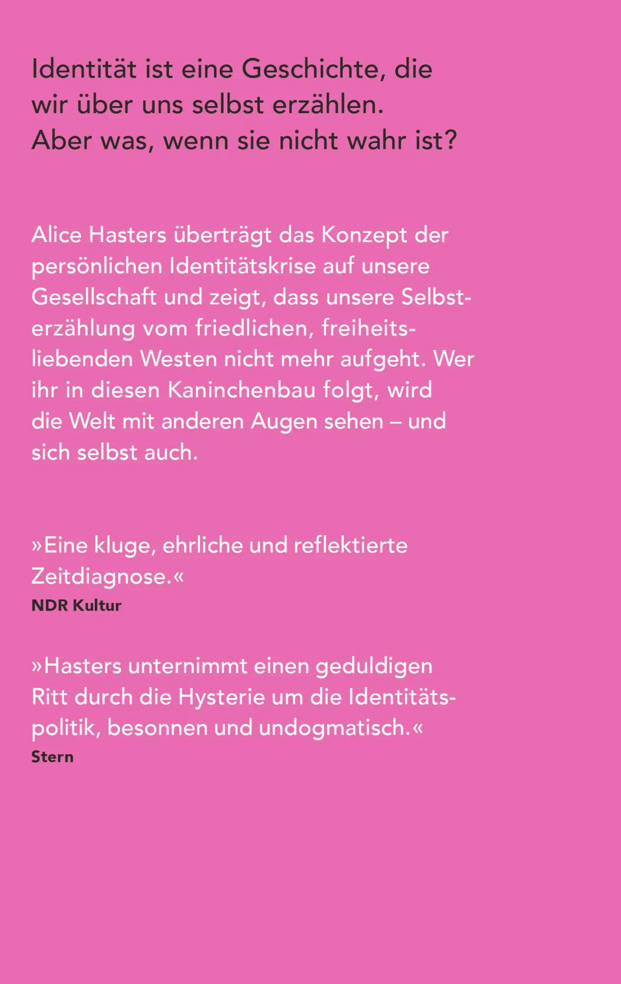 Bild: 9783446282803 | Identitätskrise | Alice Hasters | Taschenbuch | 224 S. | Deutsch