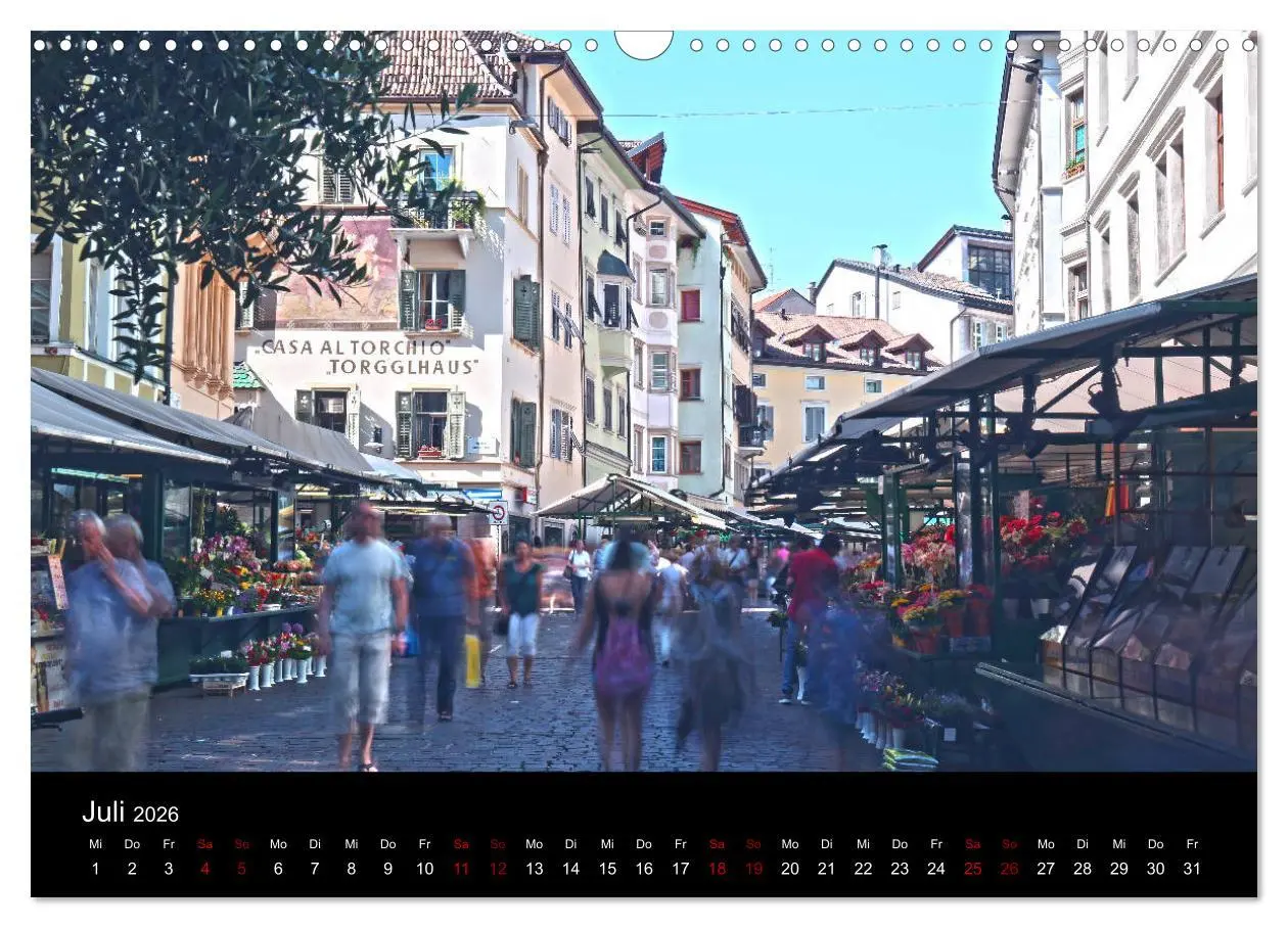 Bild: 9783457862803 | Bozen 2026 (Wandkalender 2026 DIN A3 quer), CALVENDO Monatskalender