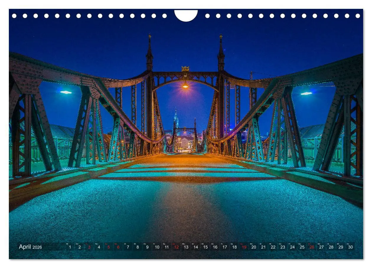 Bild: 9783457932803 | Ulm für Nachtspatzen (Wandkalender 2026 DIN A4 quer), CALVENDO...