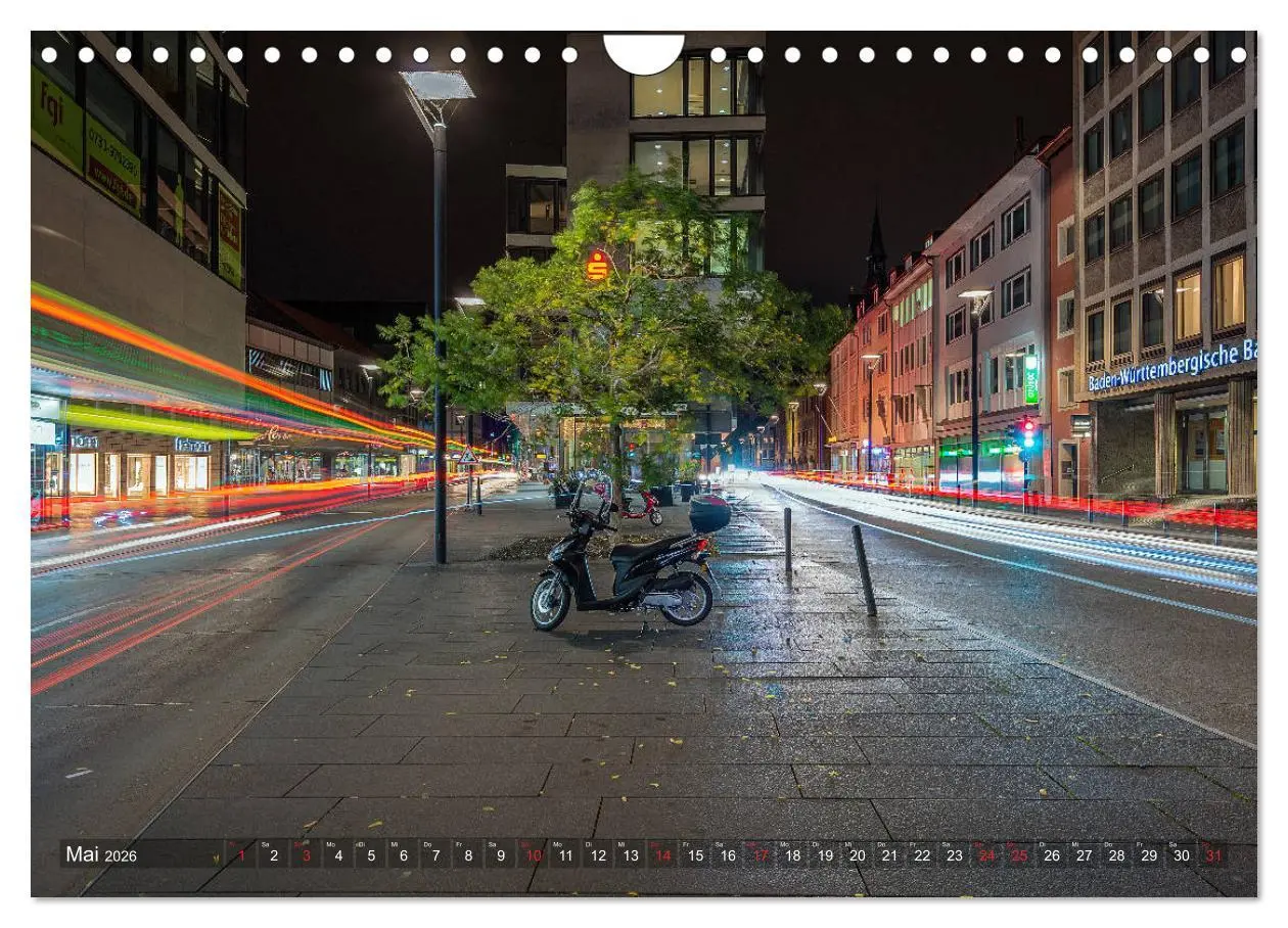 Bild: 9783457932803 | Ulm für Nachtspatzen (Wandkalender 2026 DIN A4 quer), CALVENDO...
