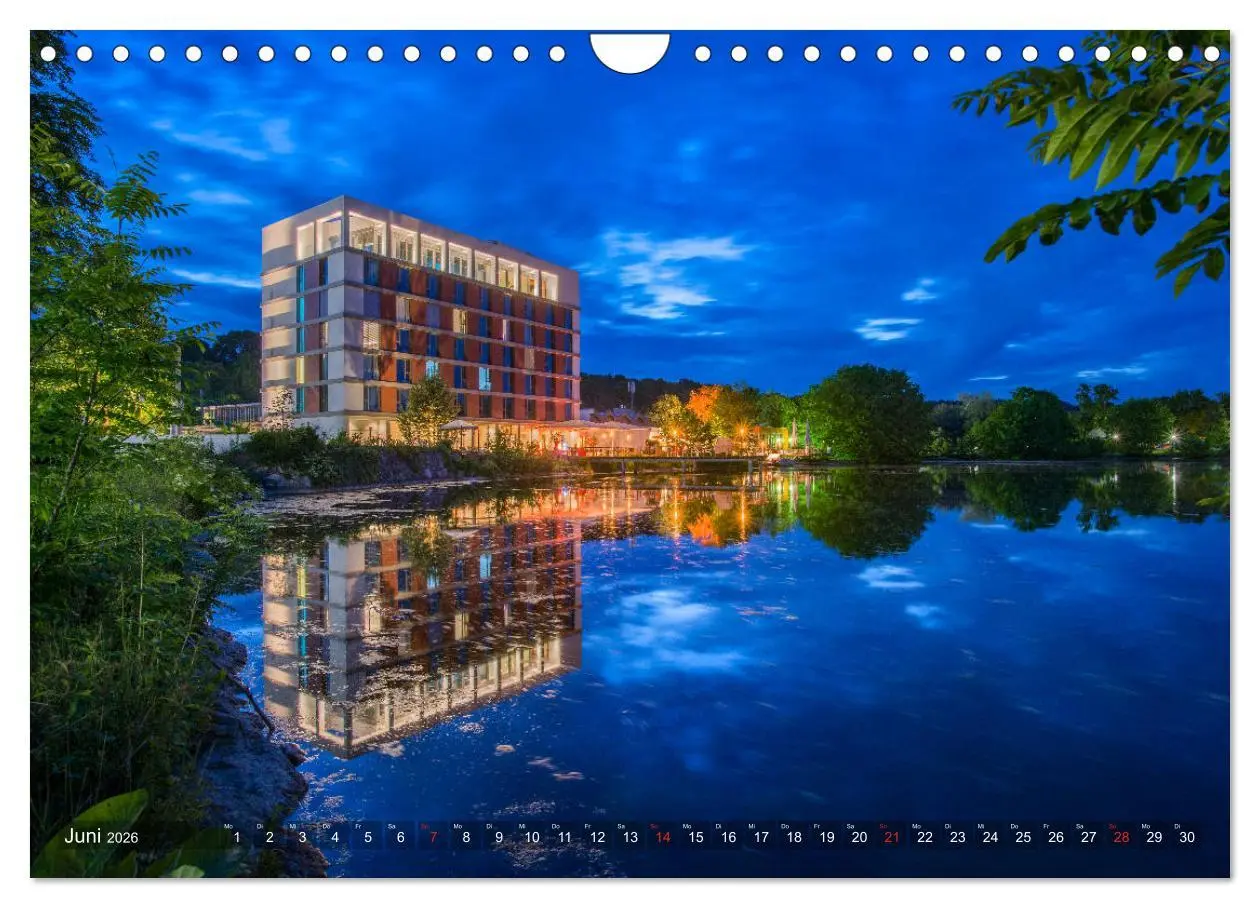 Bild: 9783457932803 | Ulm für Nachtspatzen (Wandkalender 2026 DIN A4 quer), CALVENDO...