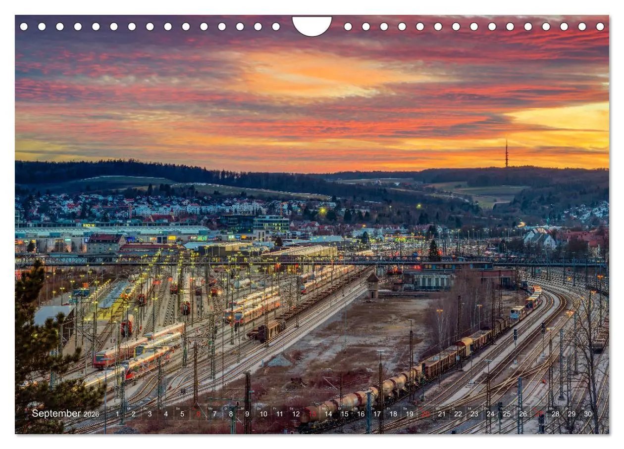 Bild: 9783457932803 | Ulm für Nachtspatzen (Wandkalender 2026 DIN A4 quer), CALVENDO...