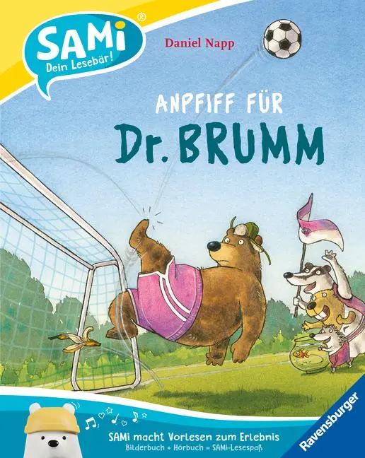 Cover: 9783473462803 | SAMi - dein Lesebär - Anpfiff für Dr. Brumm | Daniel Napp | Buch