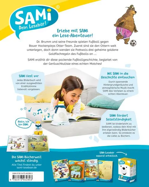 Bild: 9783473462803 | SAMi - dein Lesebär - Anpfiff für Dr. Brumm | Daniel Napp | Buch