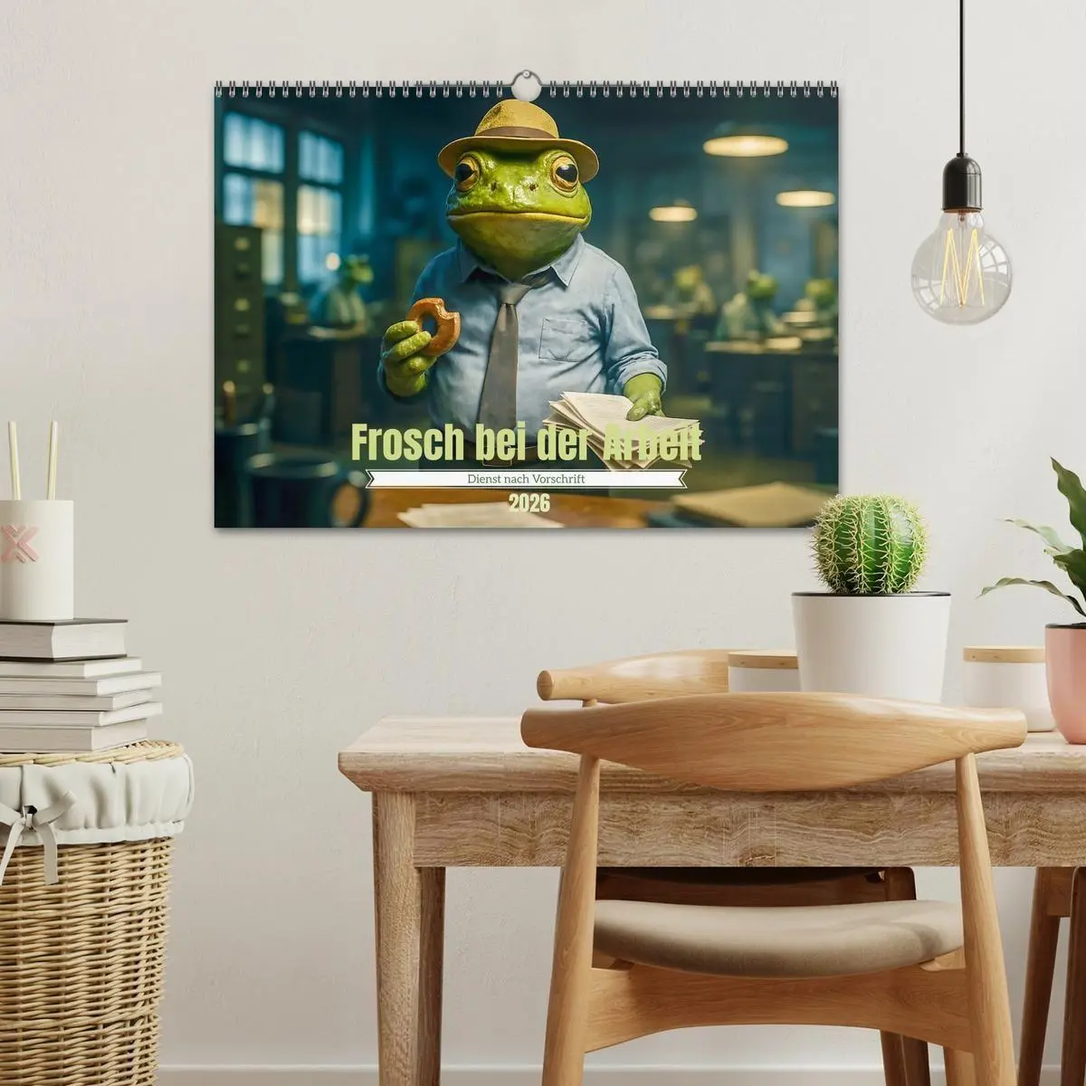Bild: 9783516712803 | Frosch bei der Arbeit- Dienst nach Vorschrift (Wandkalender 2026...