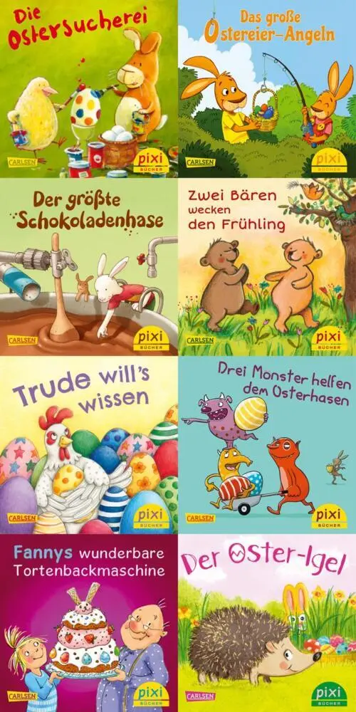 Cover: 9783551052803 | Pixi-Box 280: Der Frühling ist da (8x8 Exemplare) | diverse | 24 S.