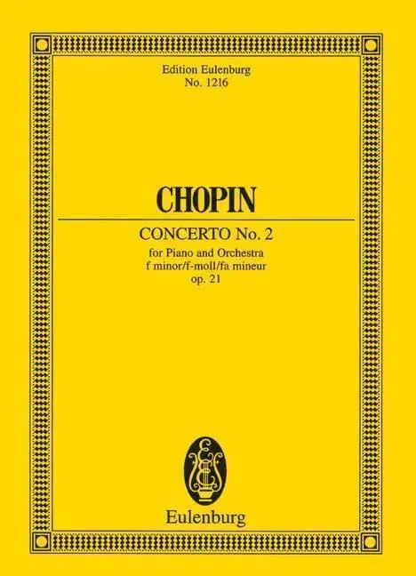 Cover: 9783795762803 | Konzert Nr. 2 f-Moll | Frédéric Chopin | Buch | 188 S. | Deutsch
