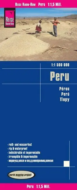 Cover: 9783831772803 | Reise Know-How Landkarte Peru. Pérou | (Land-)Karte | Deutsch | 2014