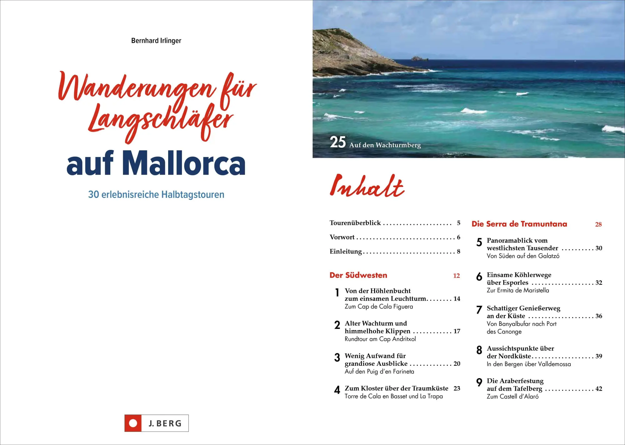 Bild: 9783862462803 | Wanderungen für Langschläfer auf Mallorca | Bernhard Irlinger | Buch