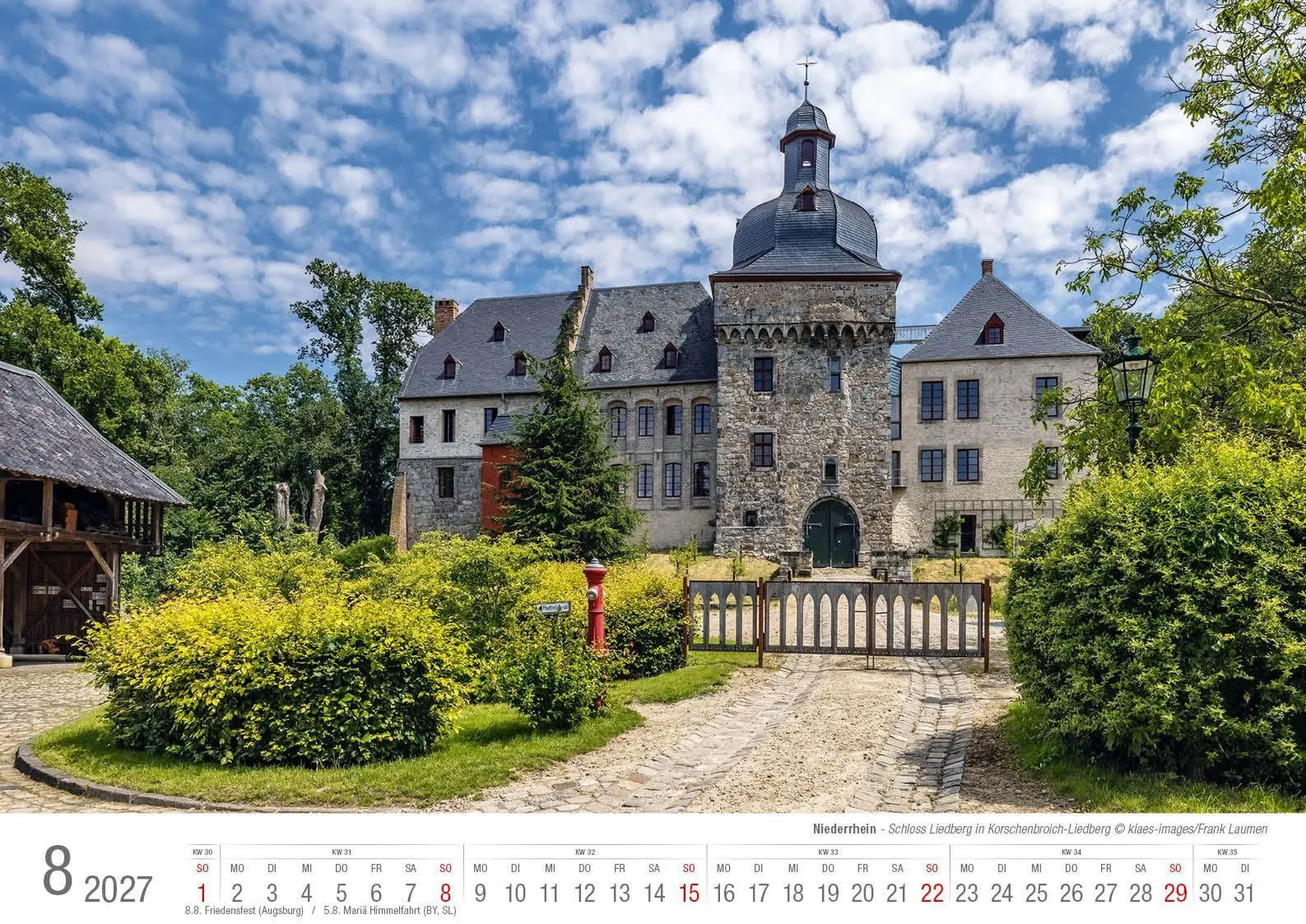 Bild: 9783965352803 | Niederrhein 2027 Bildkalender A3 Spiralbindung | Holger Klaes | 2027