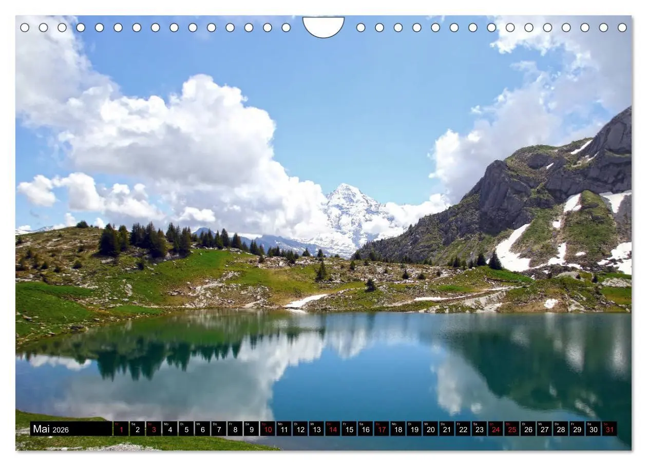 Bild: 9783457922903 | Berge im Berner Oberland (Wandkalender 2026 DIN A4 quer), CALVENDO...