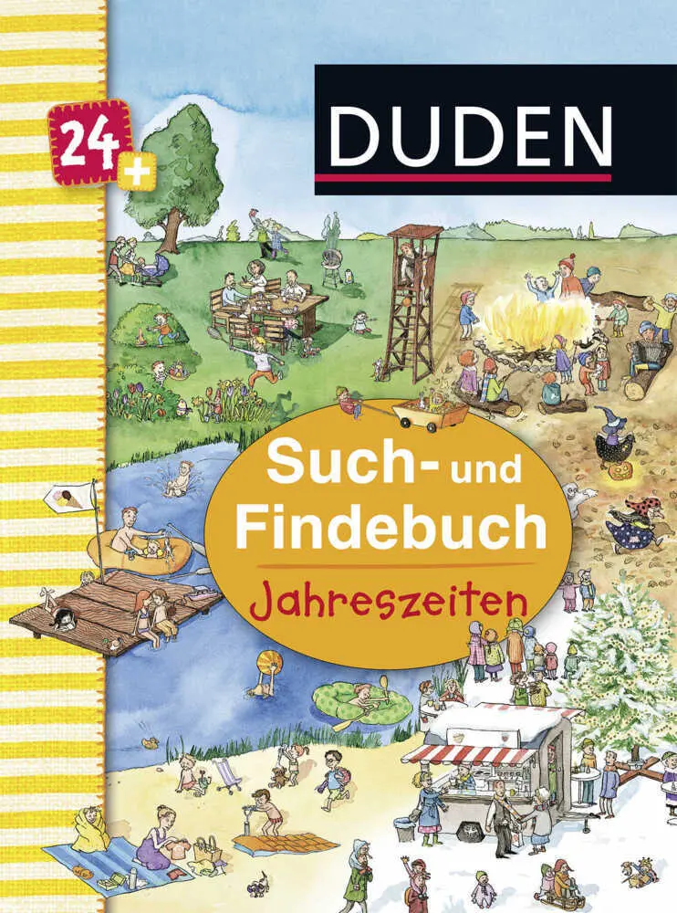 Cover: 9783737332903 | Such- und Findebuch Jahreszeiten | kleines Wimmelbuch | Scharnberg