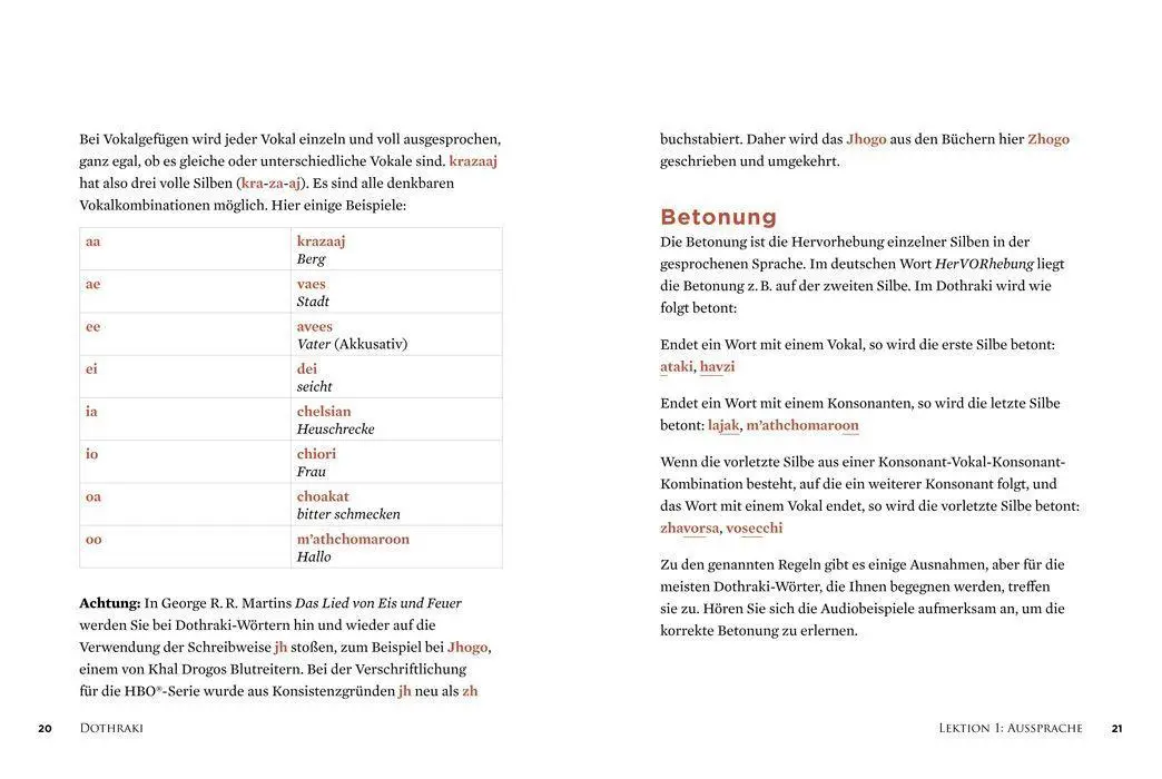 Bild: 9783938922903 | Living Language Dothraki. Lehrbuch + CD | David J. Peterson | Buch