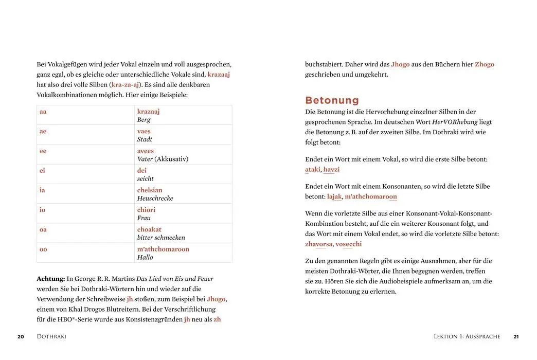 Bild: 9783938922903 | Living Language Dothraki. Lehrbuch + CD | David J. Peterson | Buch