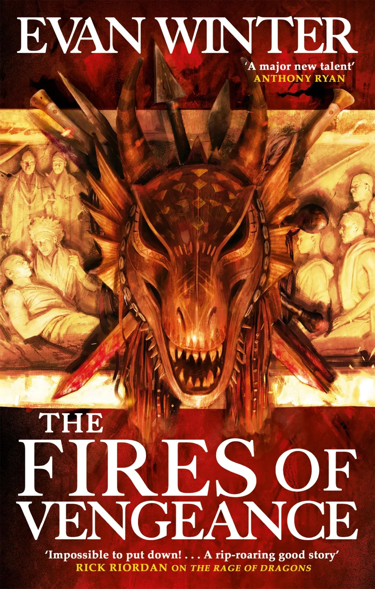 Cover: 9780356513003 | The Fires of Vengeance | The Burning, Book Two | Evan Winter | Buch
