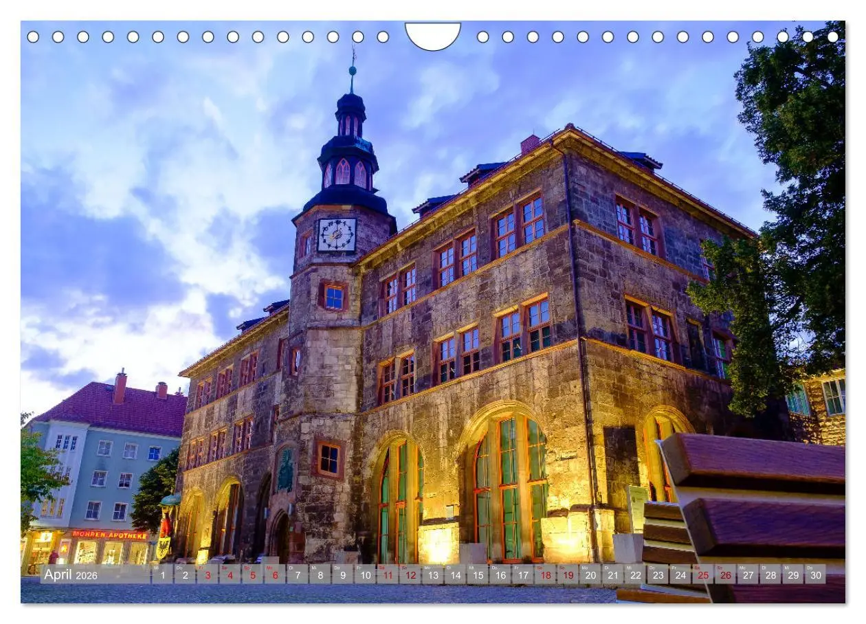 Bild: 9783457363003 | Ein Blick auf Nordhausen am Harz (Wandkalender 2026 DIN A4 quer),...