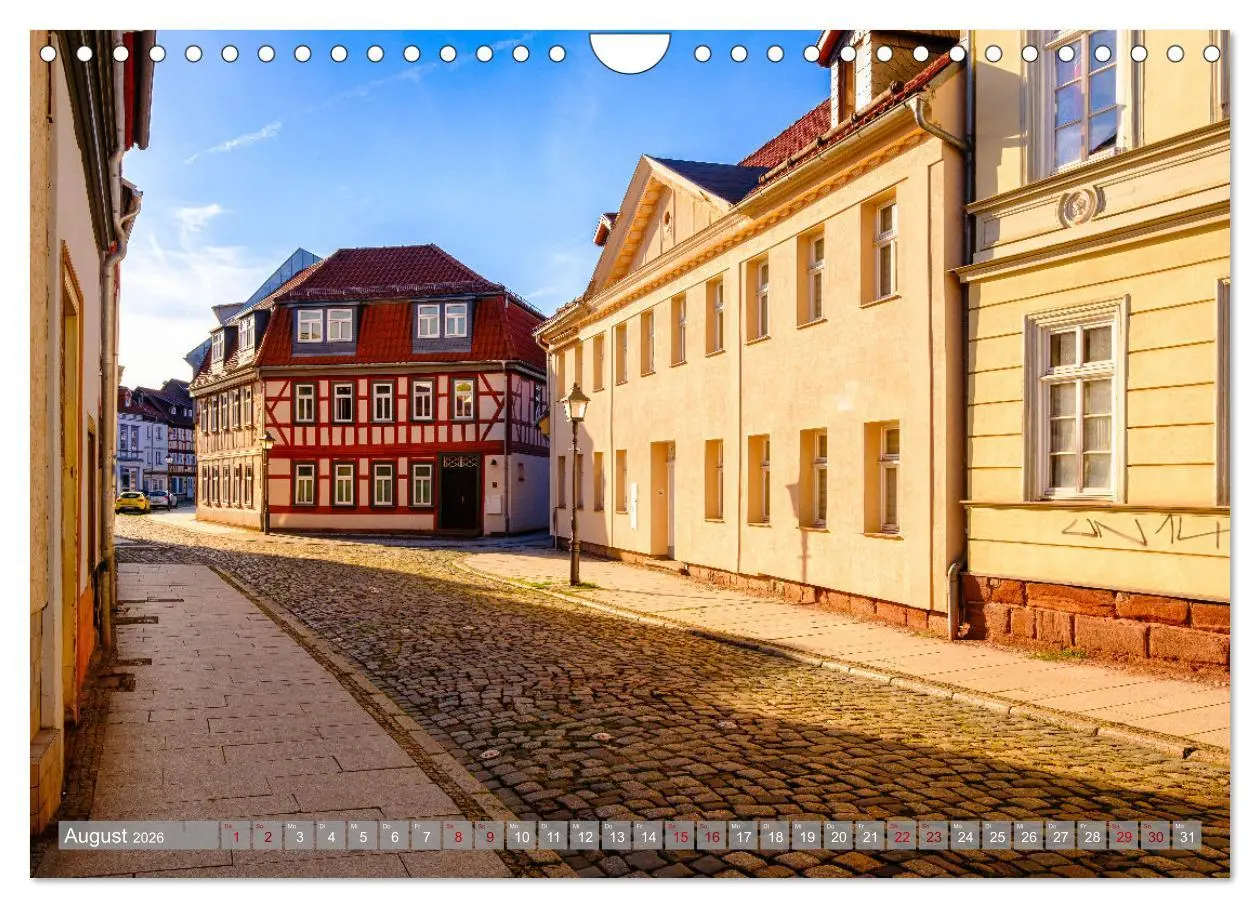 Bild: 9783457363003 | Ein Blick auf Nordhausen am Harz (Wandkalender 2026 DIN A4 quer),...
