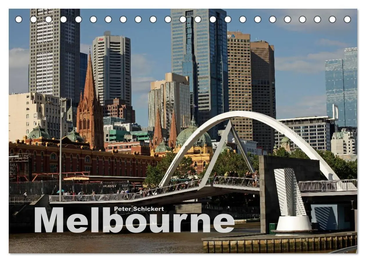 Cover: 9783516143003 | Melbourne (Tischkalender 2026 DIN A5 quer), CALVENDO Monatskalender