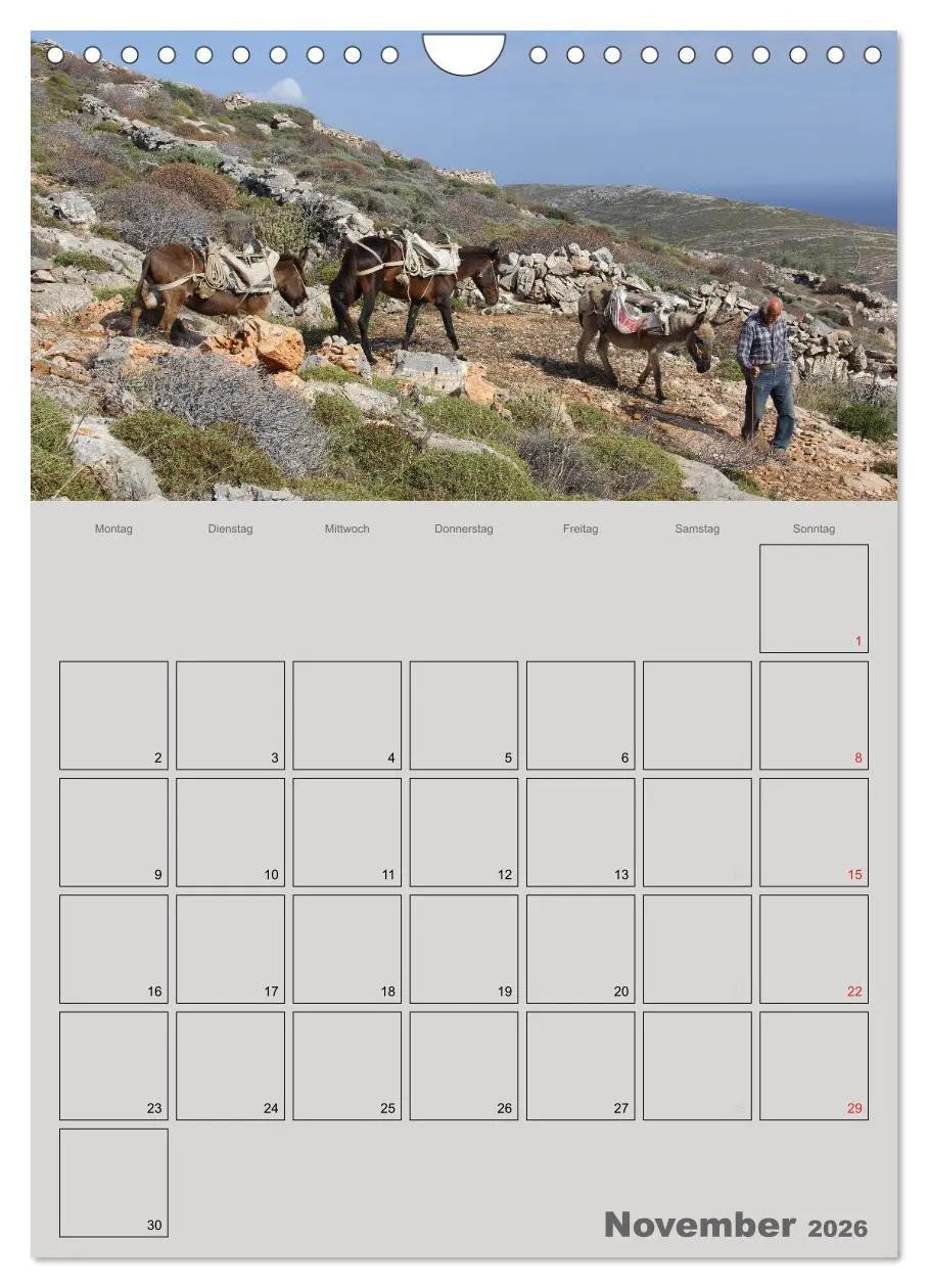 Bild: 9783516453003 | Kykladen, Perlen der Ägäis (Wandkalender 2026 DIN A4 hoch),...