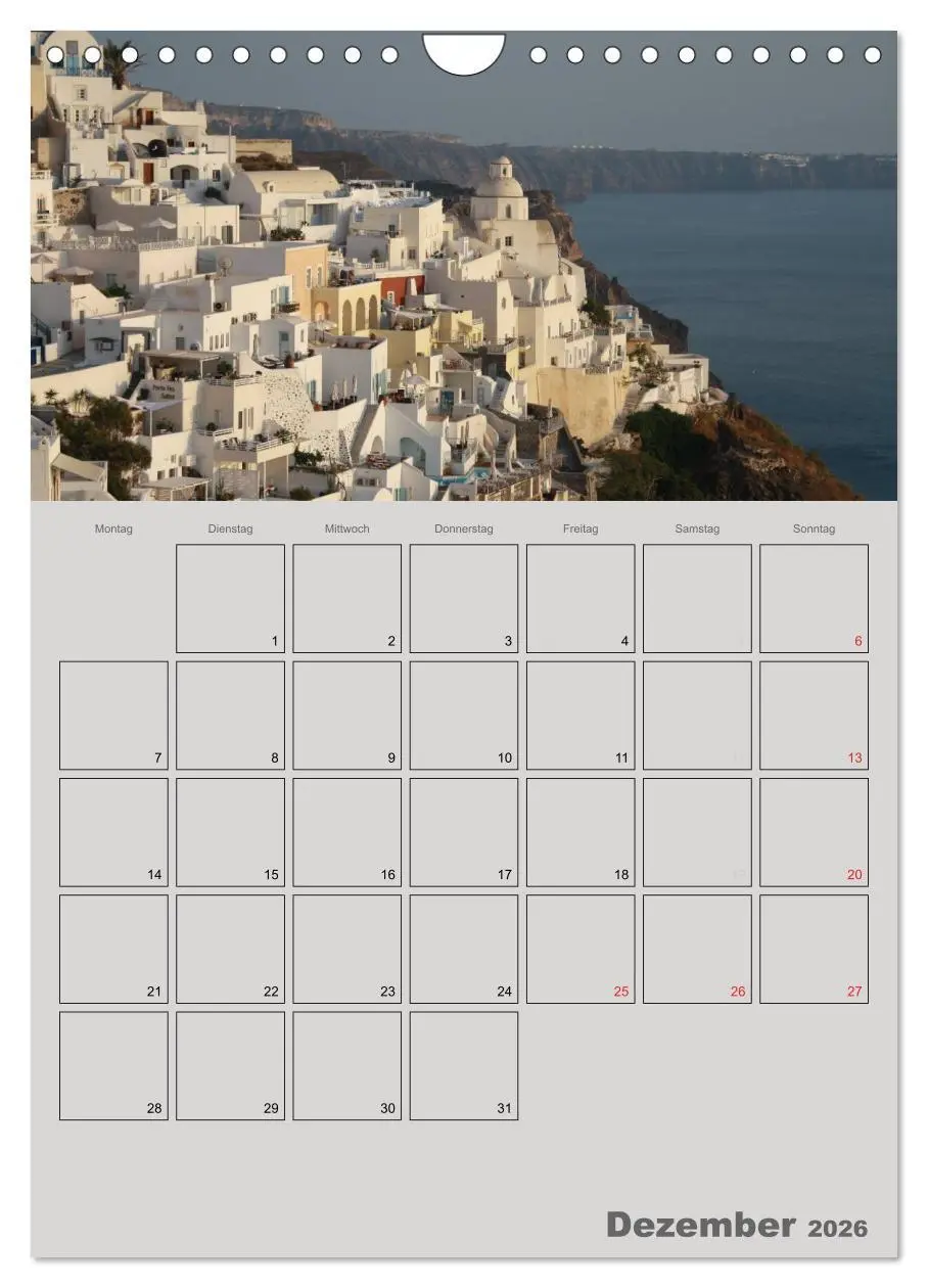Bild: 9783516453003 | Kykladen, Perlen der Ägäis (Wandkalender 2026 DIN A4 hoch),...
