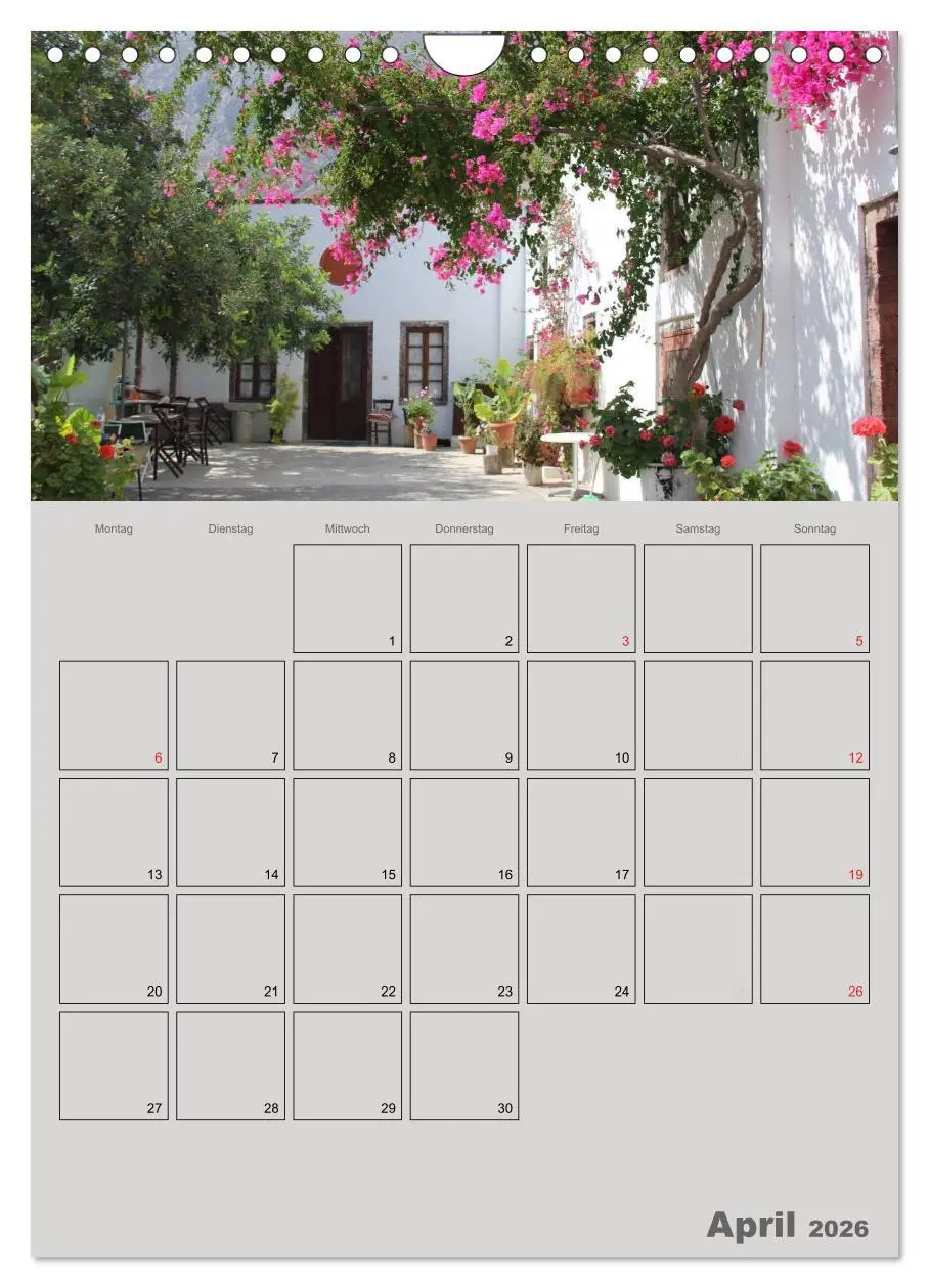 Bild: 9783516453003 | Kykladen, Perlen der Ägäis (Wandkalender 2026 DIN A4 hoch),...