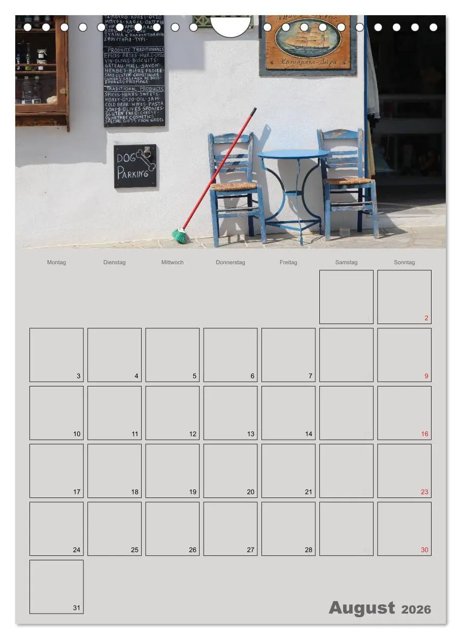 Bild: 9783516453003 | Kykladen, Perlen der Ägäis (Wandkalender 2026 DIN A4 hoch),...