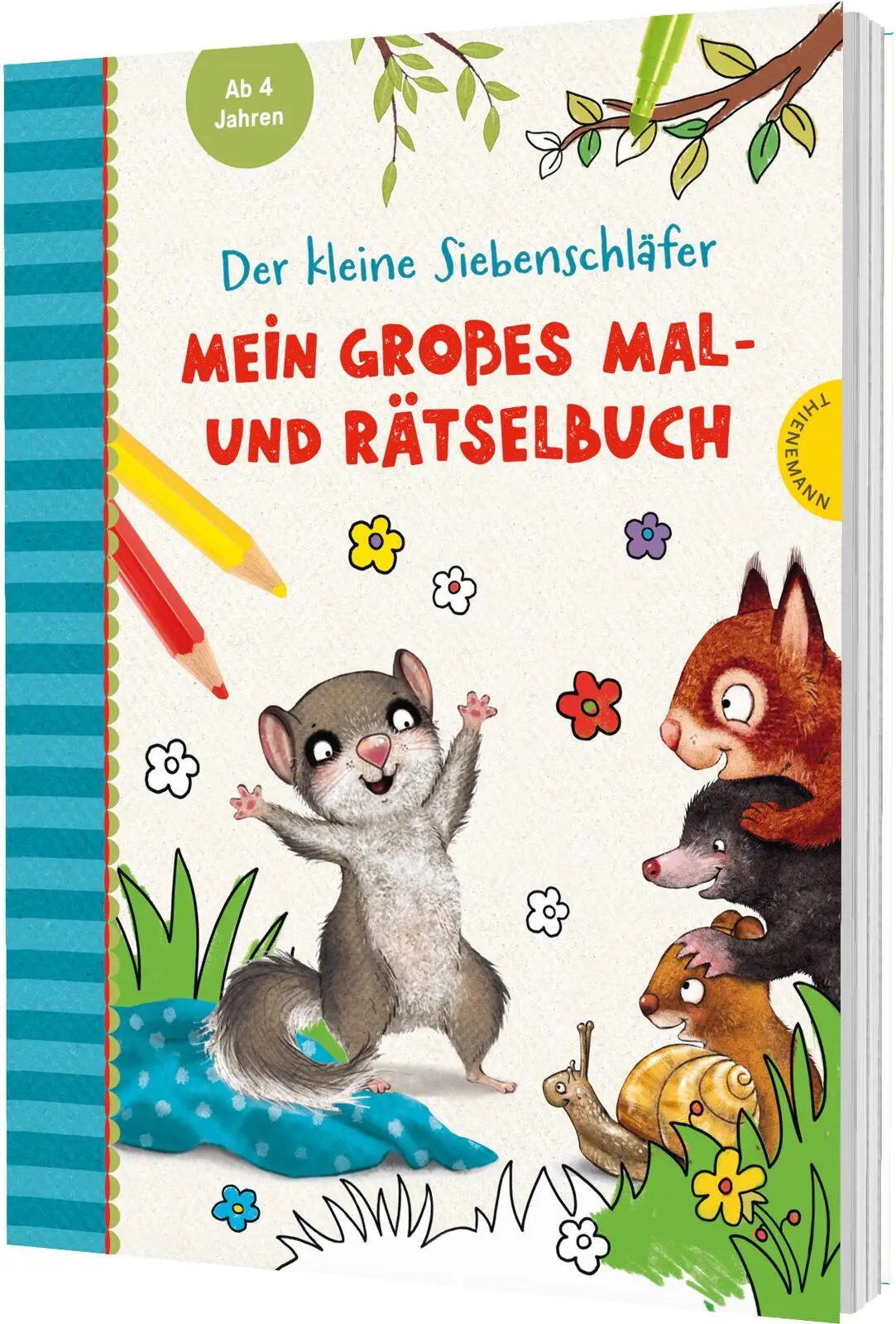 Cover: 9783522463003 | Der kleine Siebenschläfer: Mein großes Mal- und Rätselbuch | Bohlmann