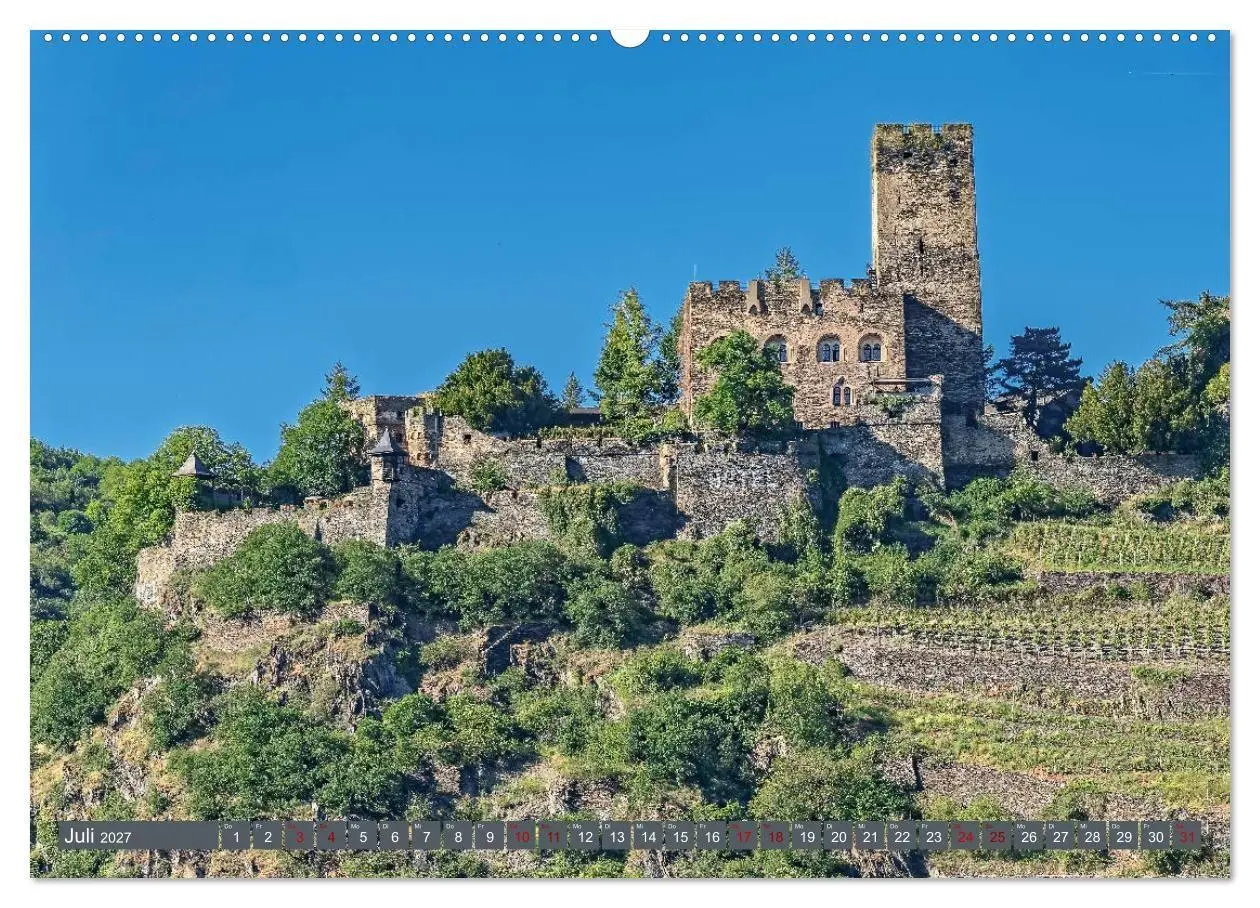 Bild: 9783569783003 | Burgen der Rheinromantik (hochwertiger Premium Wandkalender 2027...