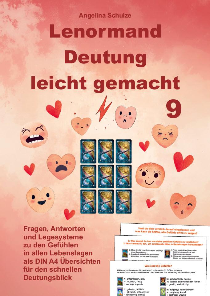Cover: 9783967383003 | Lenormand Deutung leicht gemacht 9 | Angelina Schulze | Taschenbuch