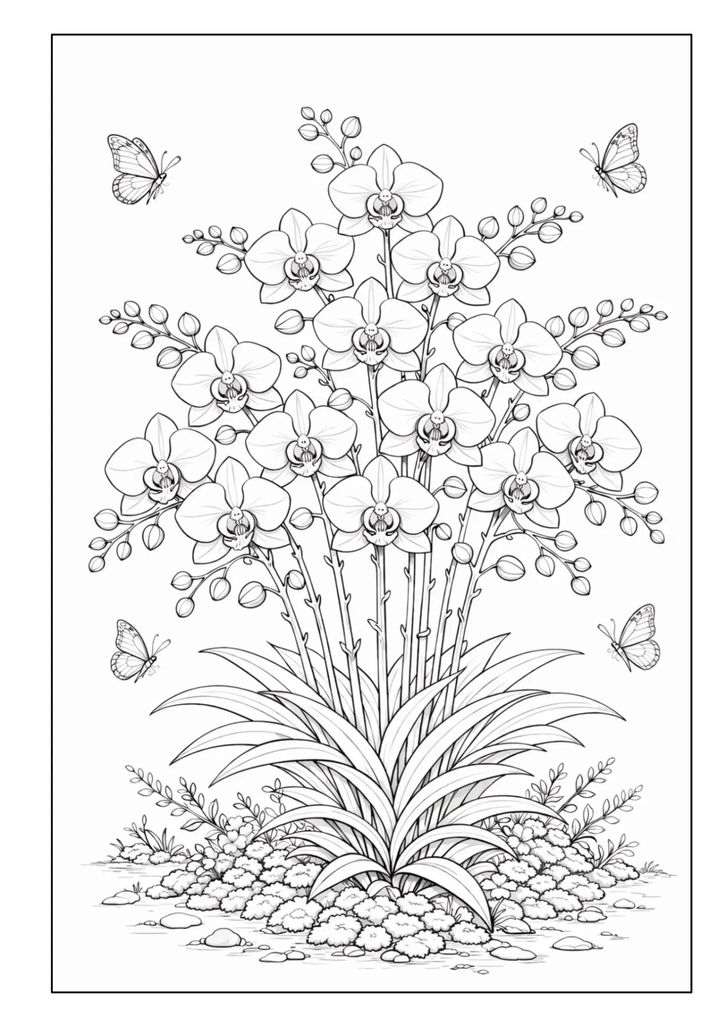 Bild: 9783986573003 | Blumen Malbuch für Erwachsene mit 50 schönen Ausmalmotiven | Müller