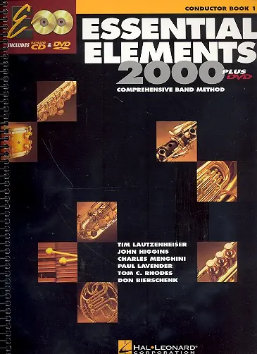 Cover: 9780634003103 | Essential Elements for Band - Book 1 - Score | Conductor's Score
