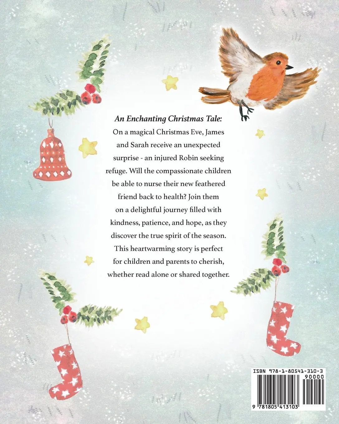 Rückseite: 9781805413103 | The Christmas Eve Robin | Jenny Smith-Harris | Taschenbuch | Englisch