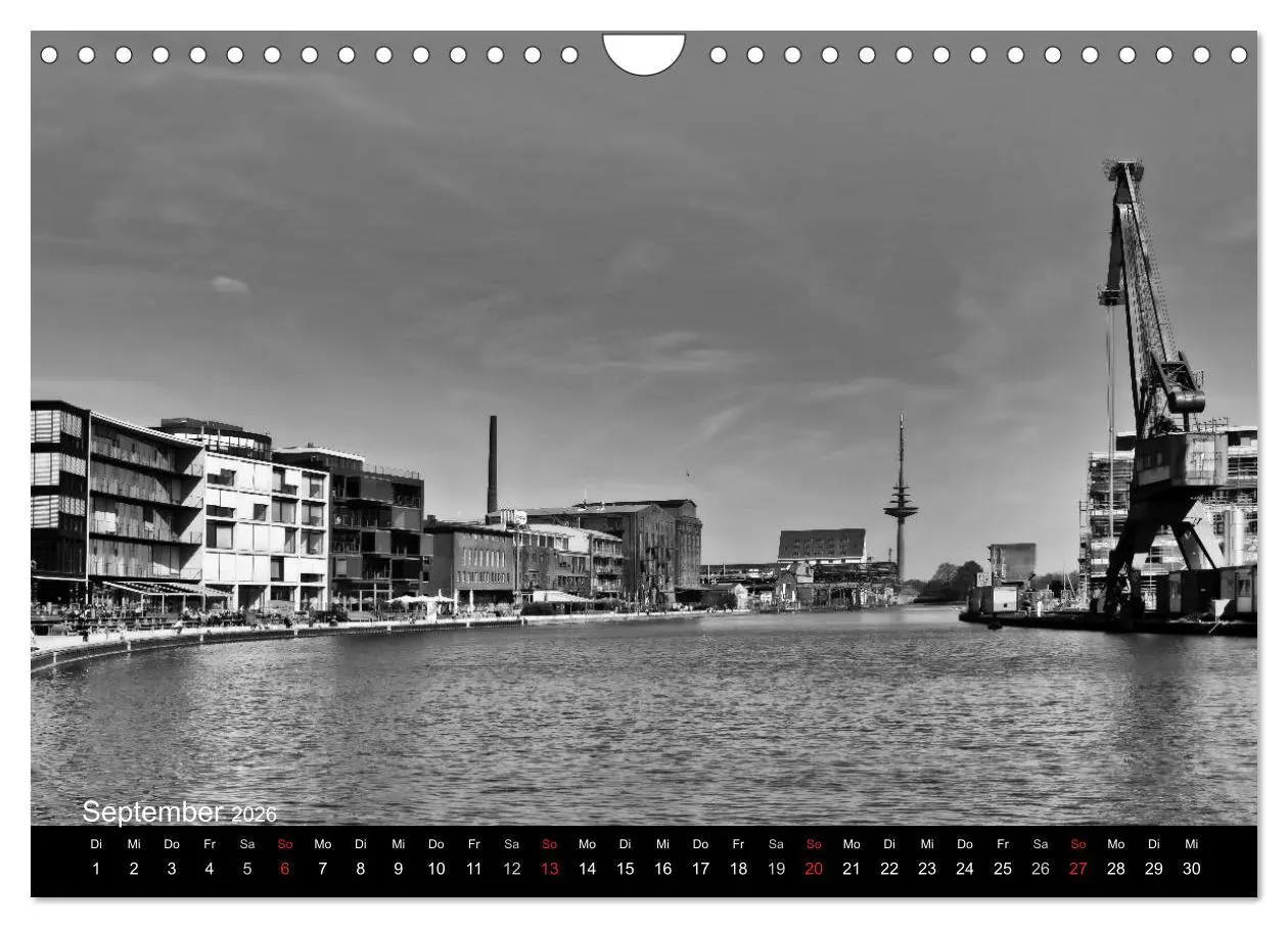 Bild: 9783516063103 | Münster in schwarz-weiß gesehen (Wandkalender 2026 DIN A4 quer),...