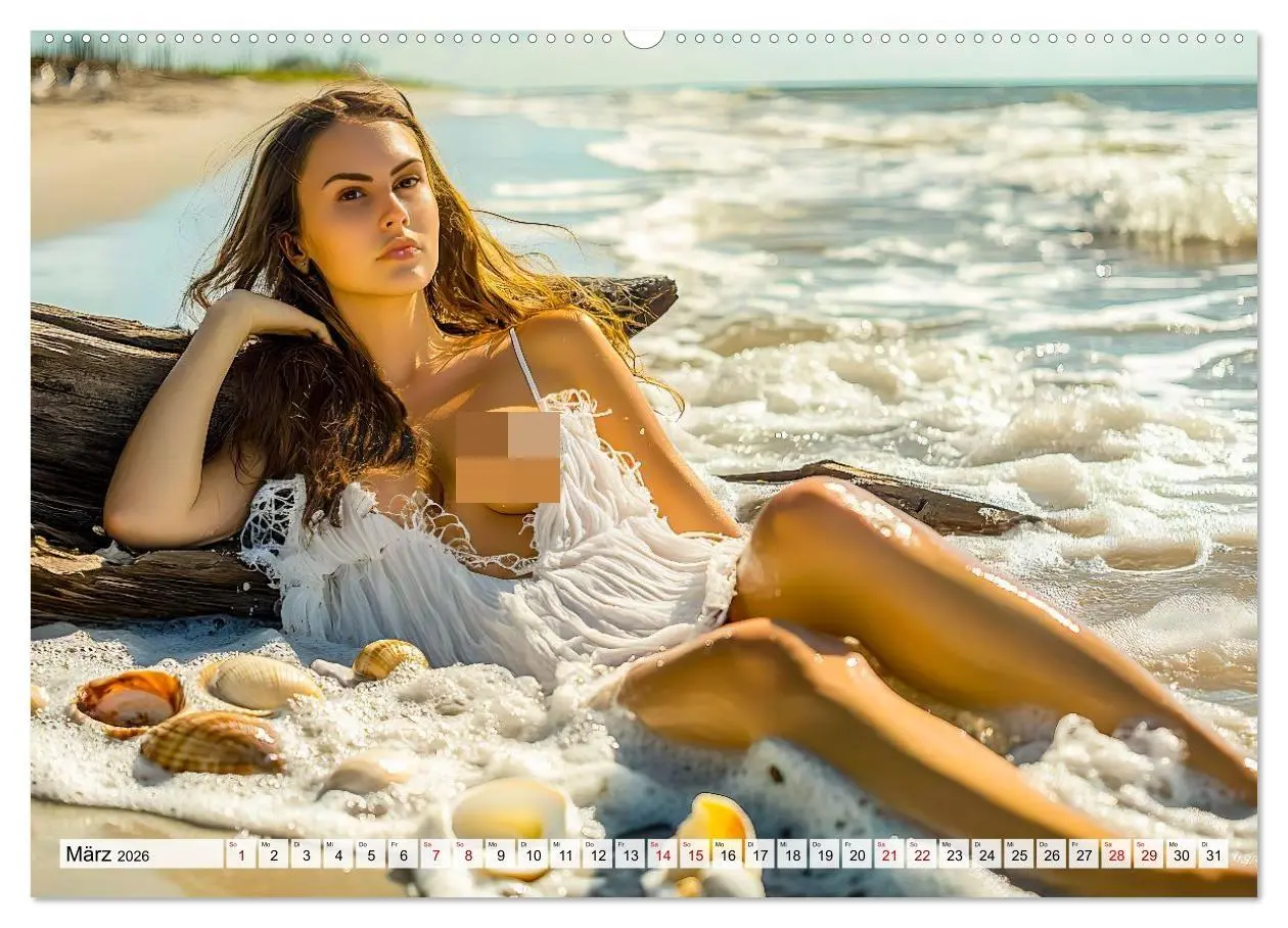 Bild: 9783457413203 | Treibgut am Meer - Erotikfantasie mit Strand und Wellen...