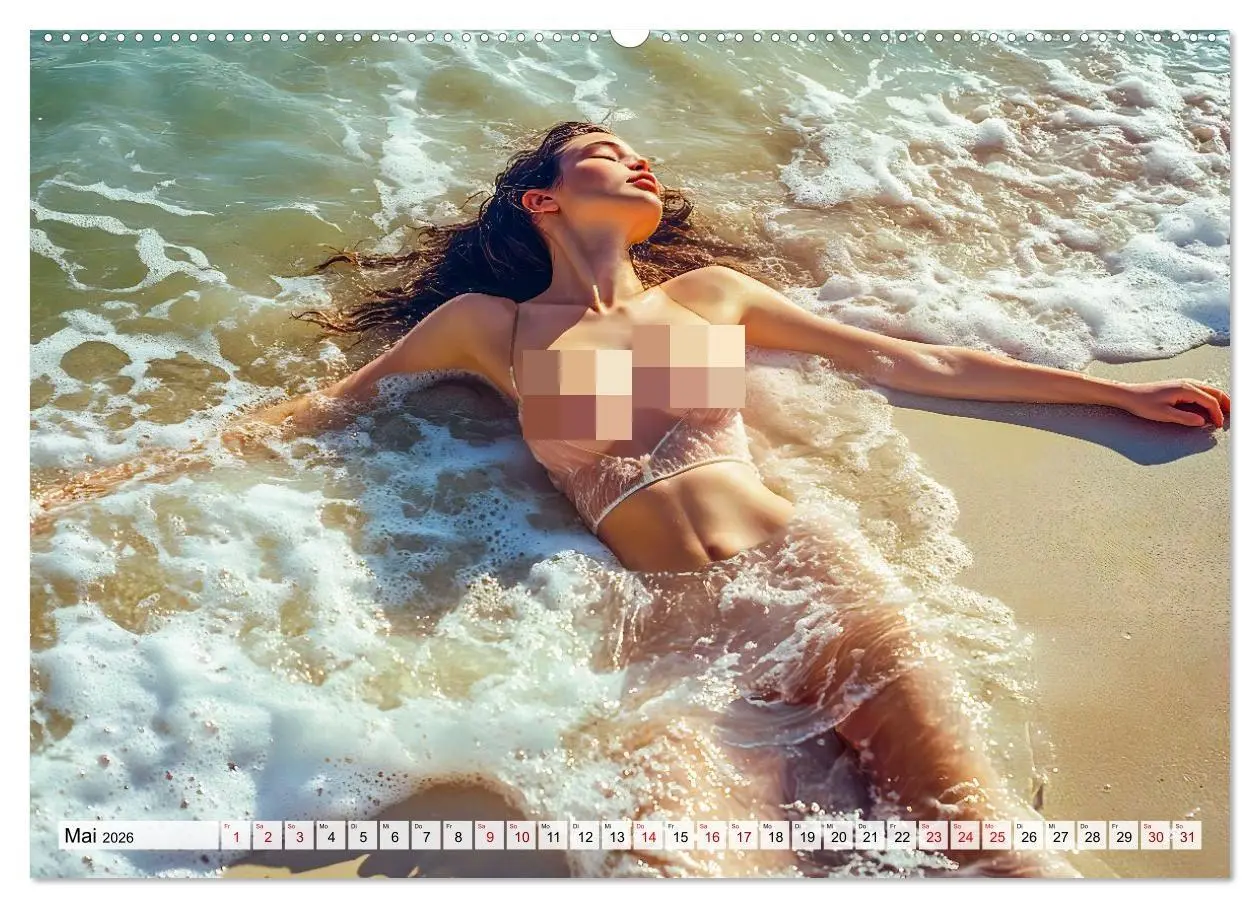Bild: 9783457413203 | Treibgut am Meer - Erotikfantasie mit Strand und Wellen...