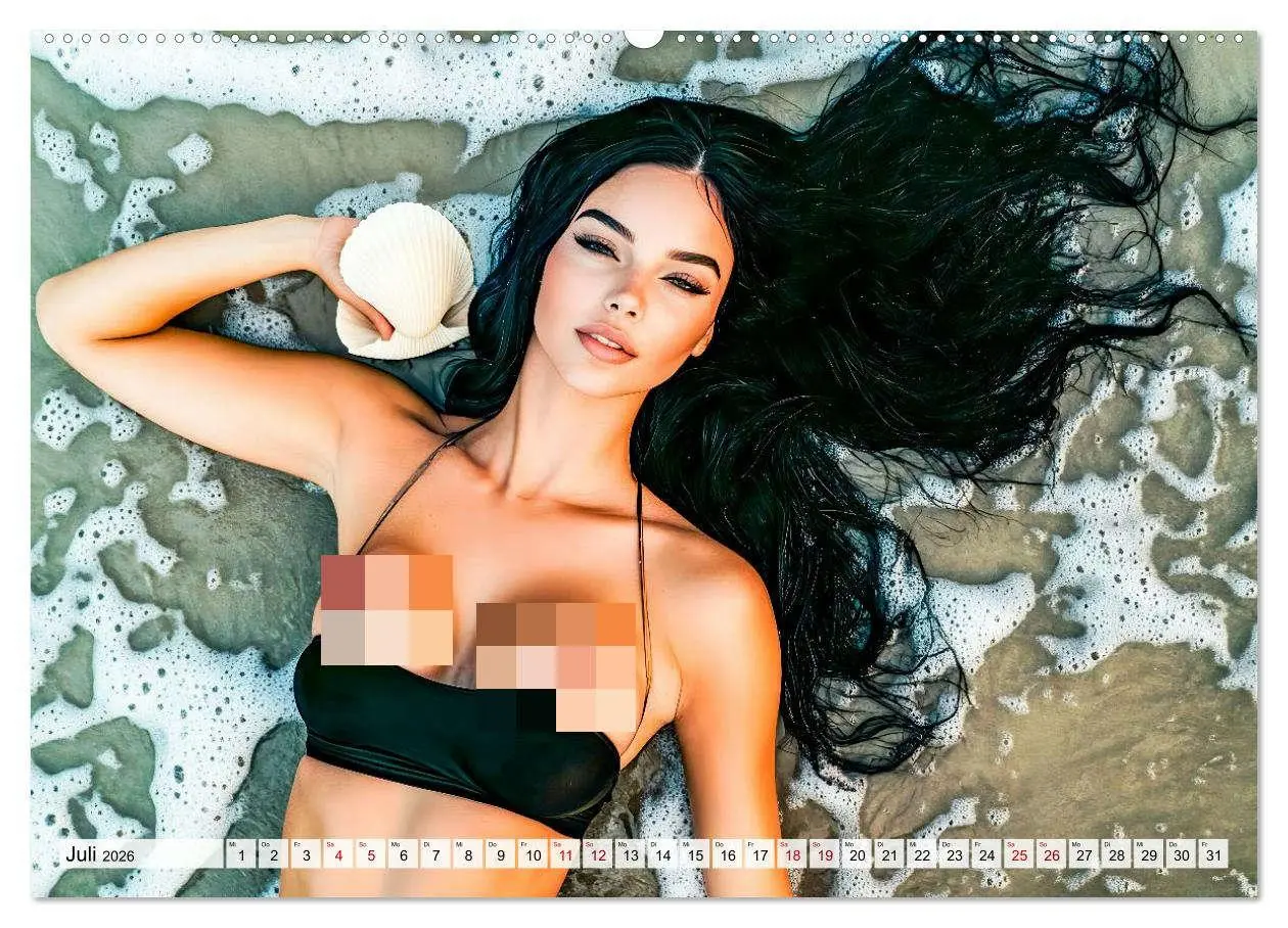 Bild: 9783457413203 | Treibgut am Meer - Erotikfantasie mit Strand und Wellen...