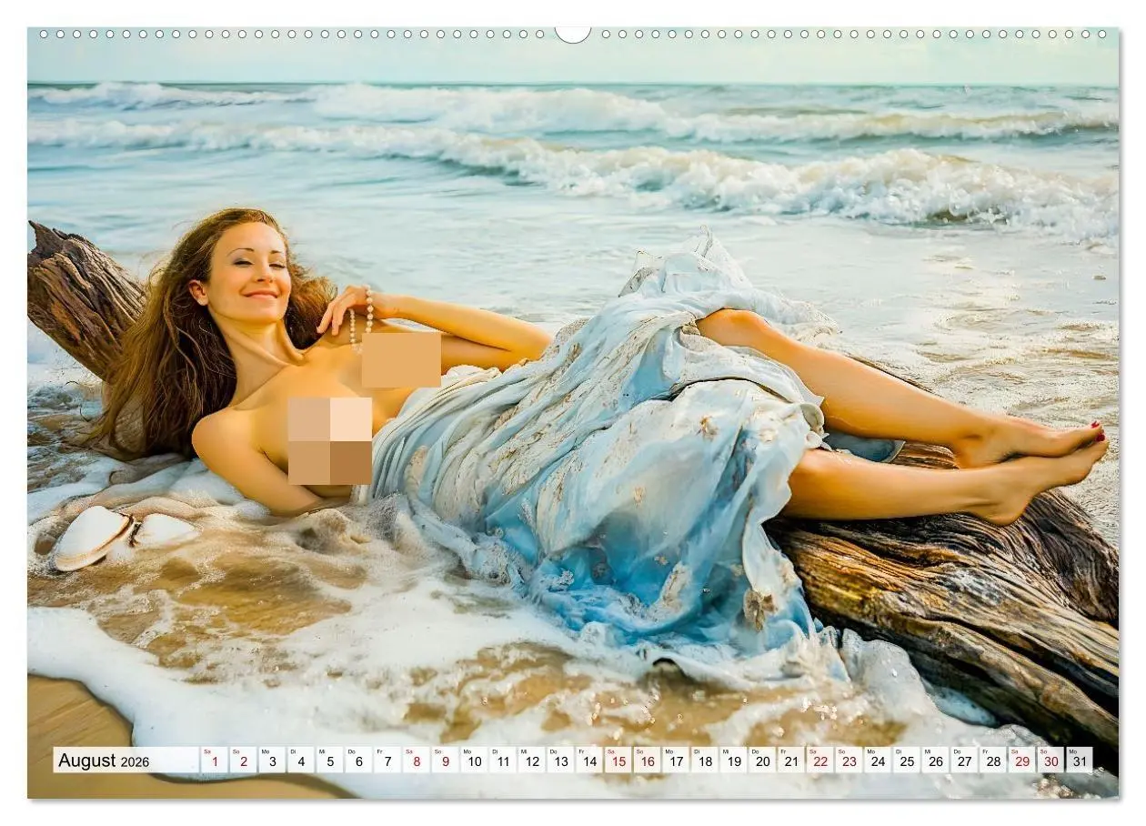 Bild: 9783457413203 | Treibgut am Meer - Erotikfantasie mit Strand und Wellen...