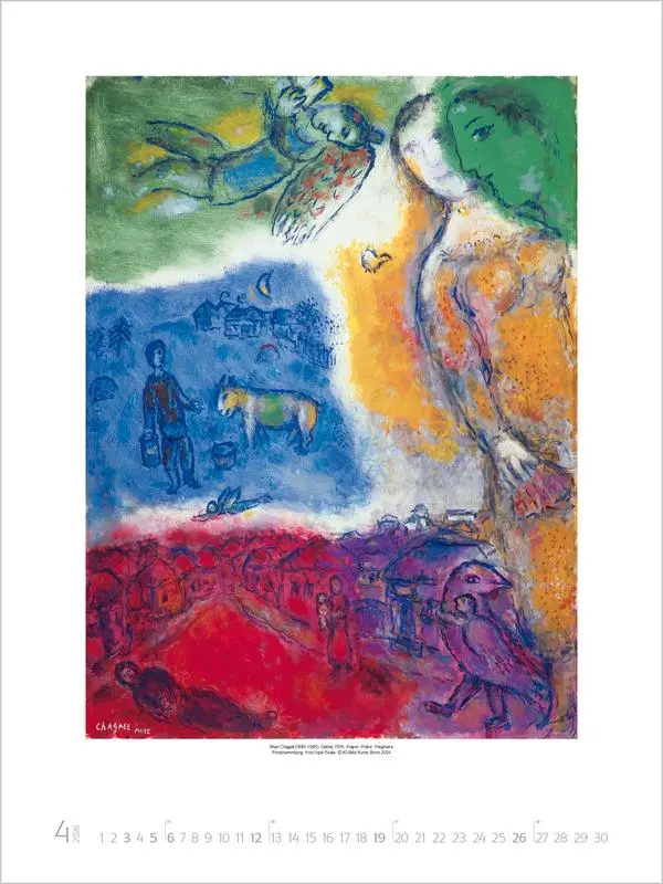 Bild: 9783731883203 | Marc Chagall 2026 | Verlag Korsch | Kalender | Spiralbindung | 14 S.