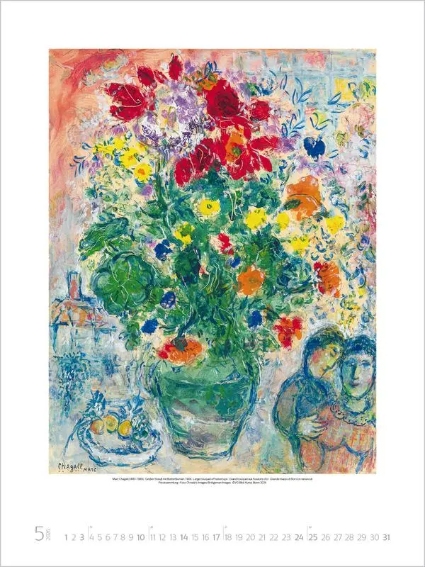 Bild: 9783731883203 | Marc Chagall 2026 | Verlag Korsch | Kalender | Spiralbindung | 14 S.