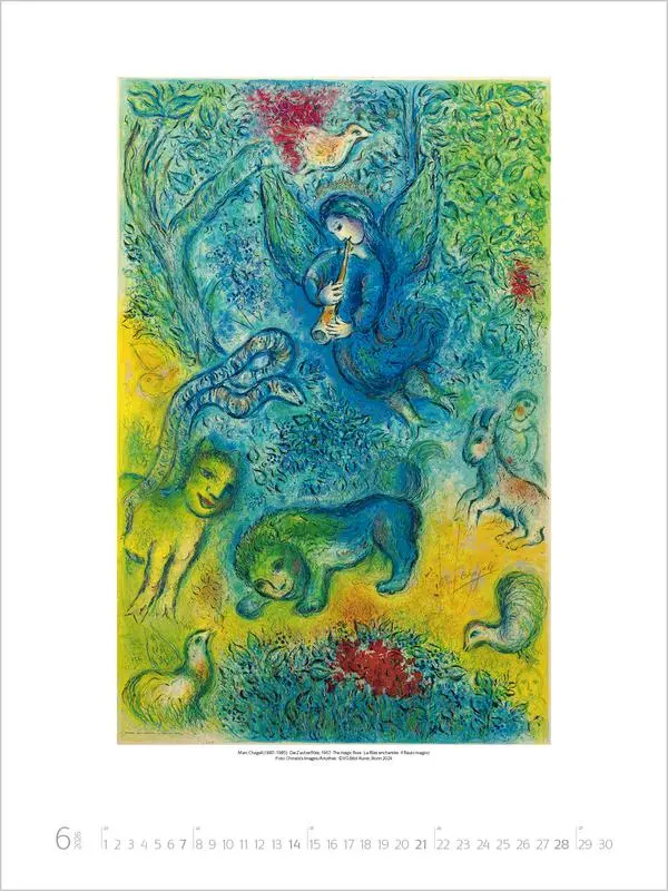 Bild: 9783731883203 | Marc Chagall 2026 | Verlag Korsch | Kalender | Spiralbindung | 14 S.
