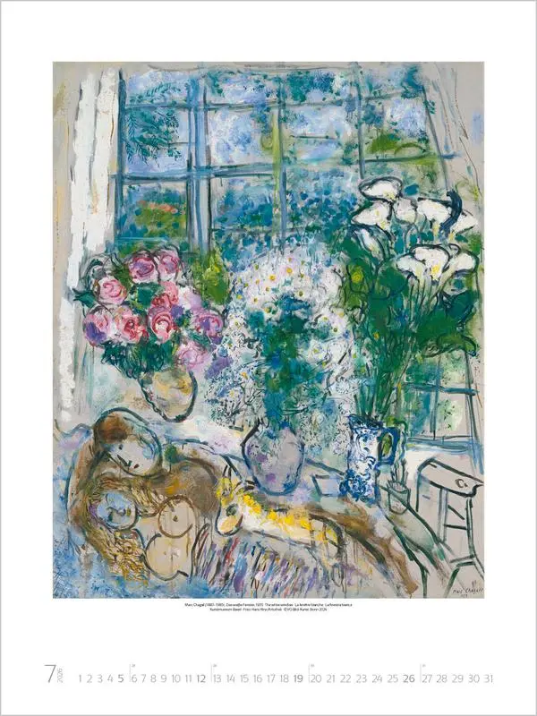 Bild: 9783731883203 | Marc Chagall 2026 | Verlag Korsch | Kalender | Spiralbindung | 14 S.
