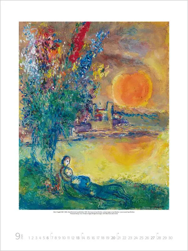 Bild: 9783731883203 | Marc Chagall 2026 | Verlag Korsch | Kalender | Spiralbindung | 14 S.