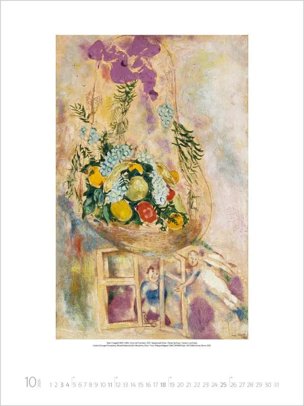 Bild: 9783731883203 | Marc Chagall 2026 | Verlag Korsch | Kalender | Spiralbindung | 14 S.