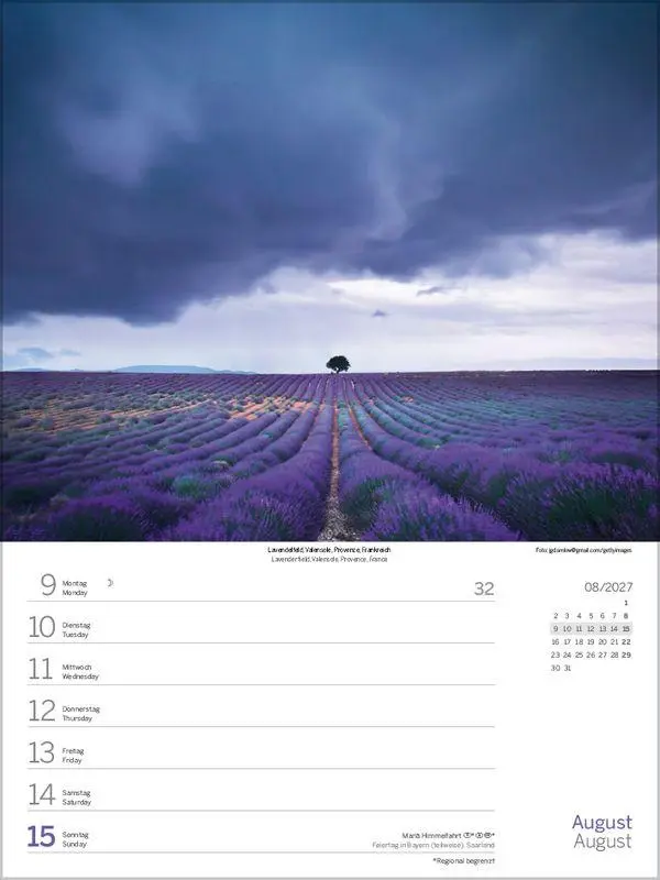 Bild: 9783819303203 | Augenblicke der Stille 2027 | Korsch Verlag | Kalender | 54 S. | 2027